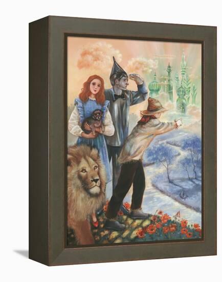 Road to Oz-Judy Mastrangelo-Framed Premier Image Canvas