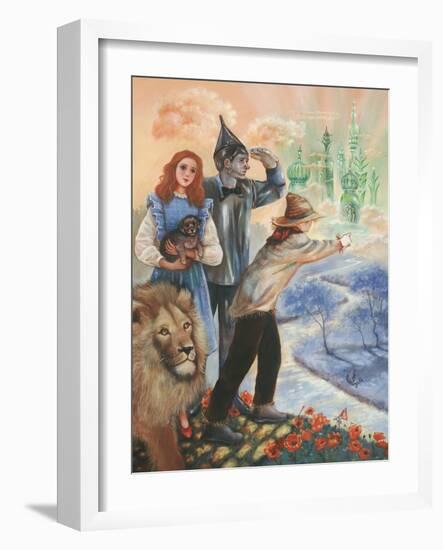 Road to Oz-Judy Mastrangelo-Framed Giclee Print