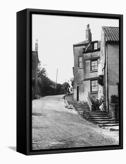 Road to Robin Hood's Bay-null-Framed Premier Image Canvas