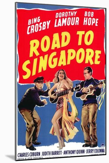 Road to Singapore, 1940-null-Mounted Art Print