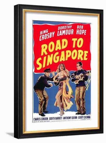 Road to Singapore, 1940-null-Framed Art Print