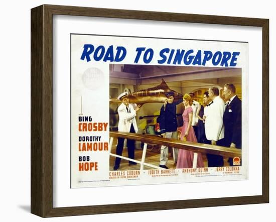 Road to Singapore, 1940-null-Framed Art Print