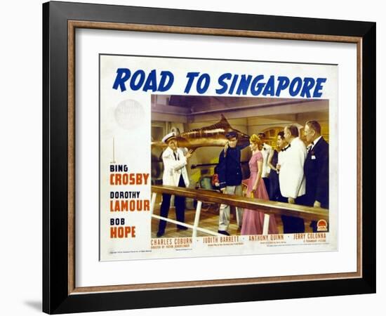 Road to Singapore, 1940-null-Framed Art Print