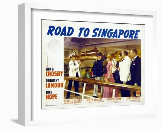 Road to Singapore, 1940-null-Framed Art Print