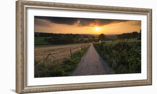 Road To Sunset Valley-István Nagy-Framed Photographic Print