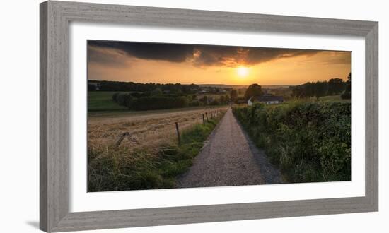 Road To Sunset Valley-István Nagy-Framed Photographic Print