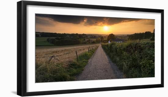 Road To Sunset Valley-István Nagy-Framed Photographic Print