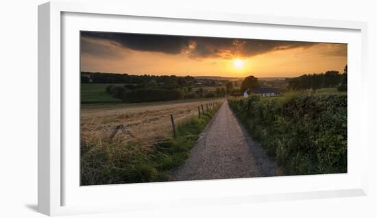 Road To Sunset Valley-István Nagy-Framed Photographic Print