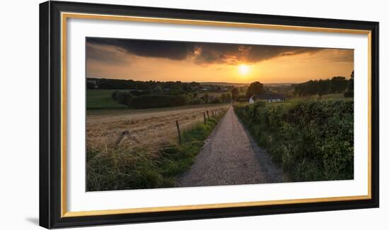 Road To Sunset Valley-István Nagy-Framed Photographic Print