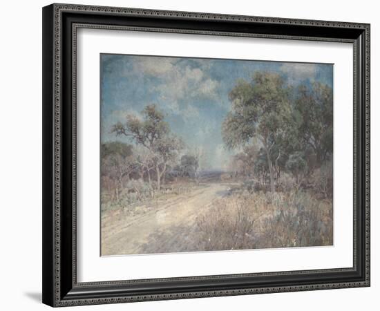 Road to the Hills, C.1918 (Oil on Canvas)-Julian Onderdonk-Framed Giclee Print