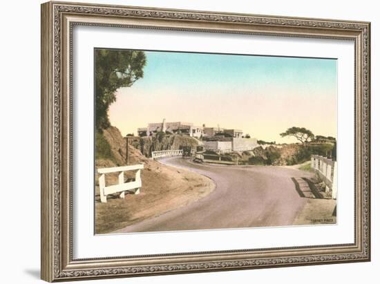 Road to Torrey Pines-null-Framed Art Print