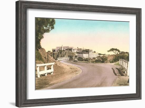 Road to Torrey Pines-null-Framed Art Print