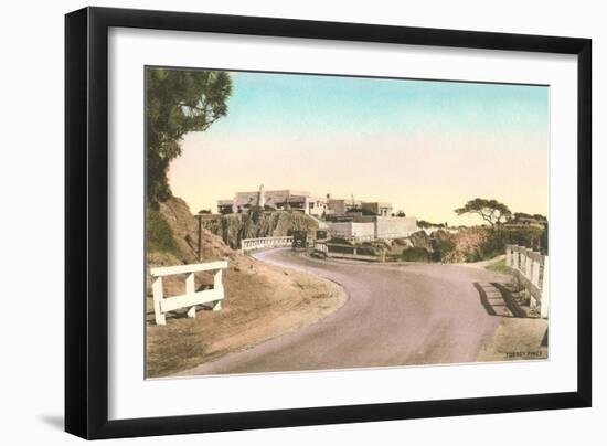 Road to Torrey Pines-null-Framed Art Print