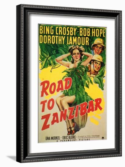 Road to Zanzibar, 1941-null-Framed Art Print