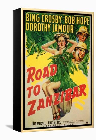 Road to Zanzibar, 1941-null-Framed Stretched Canvas