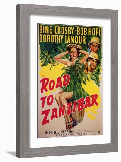 Road to Zanzibar, 1941-null-Framed Art Print