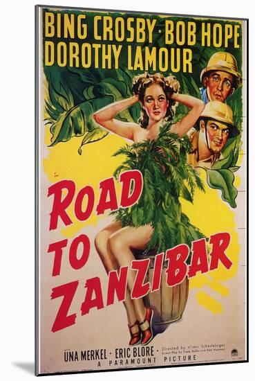 Road to Zanzibar, 1941-null-Mounted Art Print