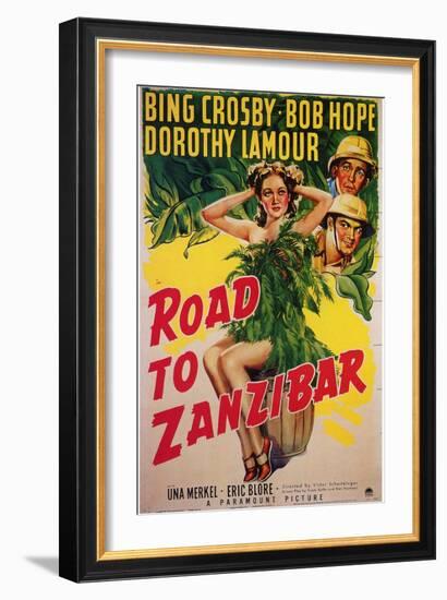 Road to Zanzibar, 1941-null-Framed Art Print