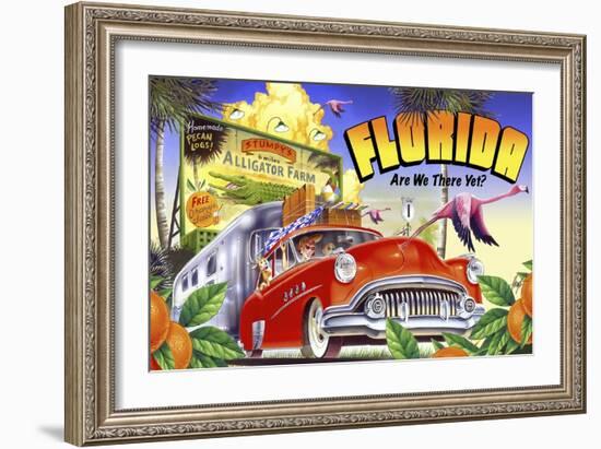 Road Trip-James Mazzotta-Framed Giclee Print