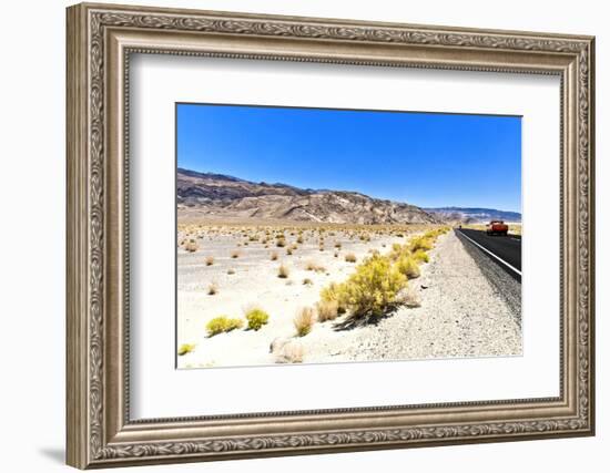 Road view - Death Valley National Park - California - USA - North America-Philippe Hugonnard-Framed Photographic Print