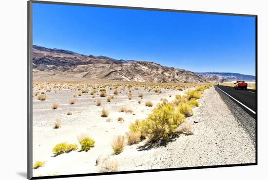 Road view - Death Valley National Park - California - USA - North America-Philippe Hugonnard-Mounted Photographic Print
