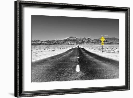 Road view - Death Valley National Park - California - USA - North America-Philippe Hugonnard-Framed Photographic Print