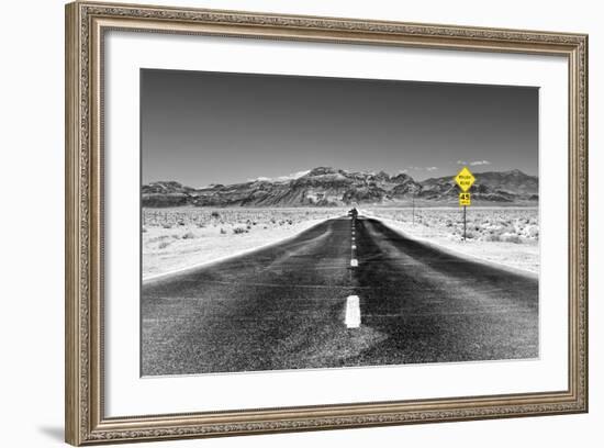 Road view - Death Valley National Park - California - USA - North America-Philippe Hugonnard-Framed Photographic Print