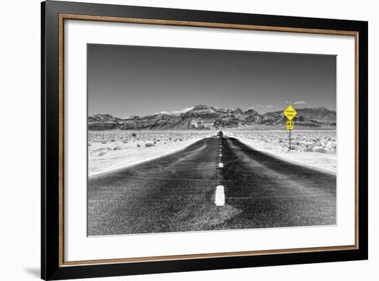 Road view - Death Valley National Park - California - USA - North America-Philippe Hugonnard-Framed Photographic Print