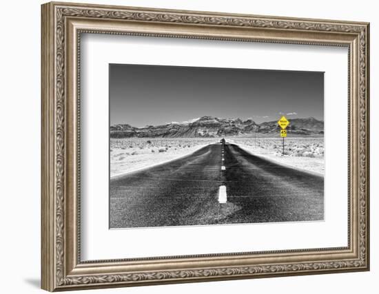 Road view - Death Valley National Park - California - USA - North America-Philippe Hugonnard-Framed Photographic Print