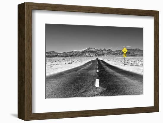 Road view - Death Valley National Park - California - USA - North America-Philippe Hugonnard-Framed Photographic Print