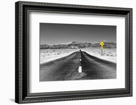 Road view - Death Valley National Park - California - USA - North America-Philippe Hugonnard-Framed Photographic Print