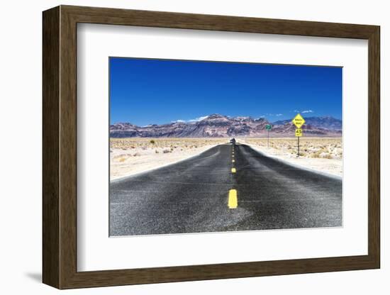 Road view - Death Valley National Park - California - USA - North America-Philippe Hugonnard-Framed Photographic Print