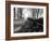 Road with Leaves on Ground-Sharon Wish-Framed Photographic Print