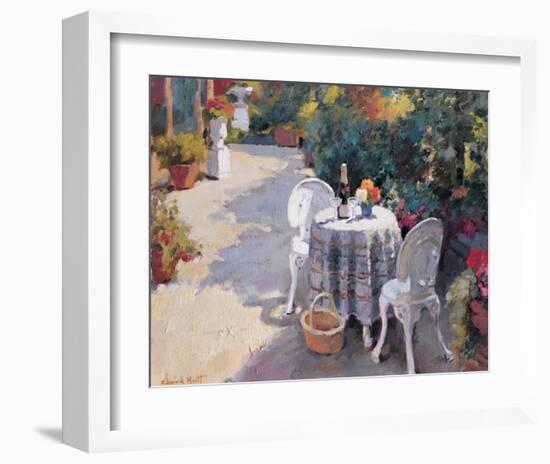 Road with Two Chairs-Edward Noott-Framed Art Print