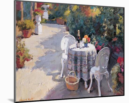 Road with Two Chairs-Edward Noott-Mounted Art Print