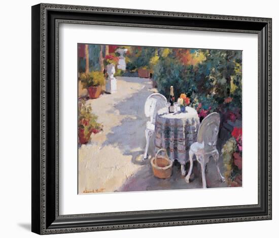 Road with Two Chairs-Edward Noott-Framed Art Print