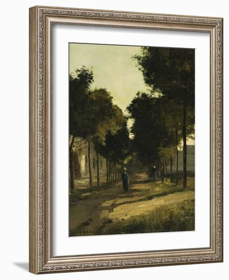 Road-Camille Pissarro-Framed Giclee Print