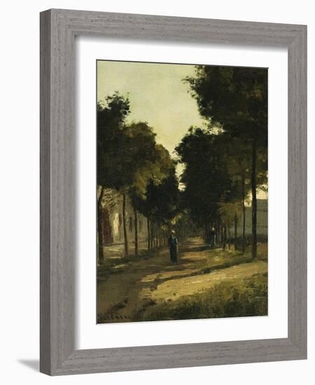 Road-Camille Pissarro-Framed Giclee Print