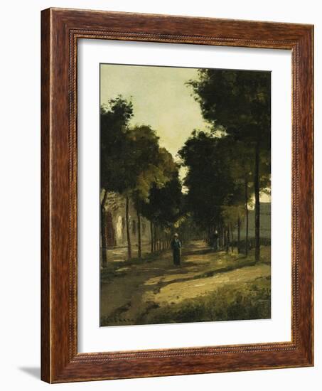 Road-Camille Pissarro-Framed Giclee Print