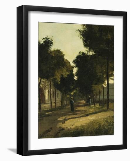 Road-Camille Pissarro-Framed Giclee Print