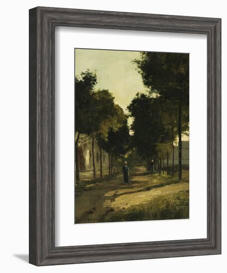 Road-Camille Pissarro-Framed Giclee Print