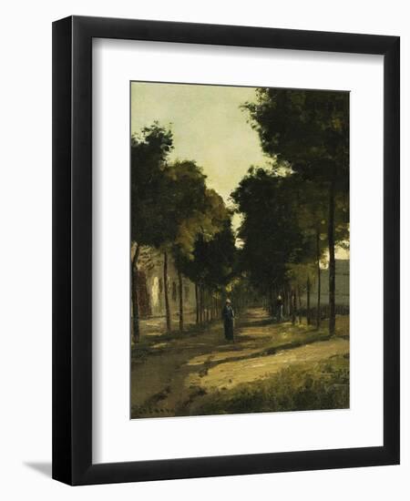 Road-Camille Pissarro-Framed Giclee Print