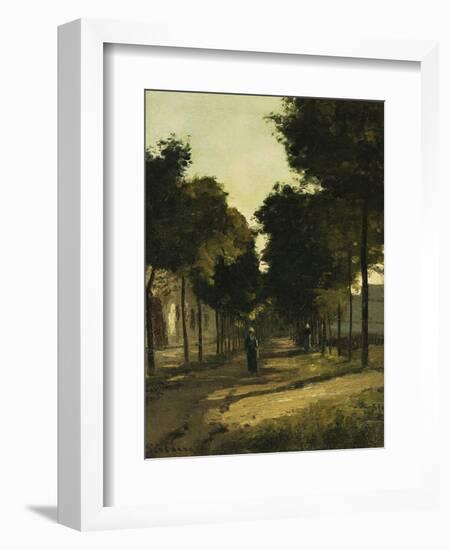 Road-Camille Pissarro-Framed Giclee Print