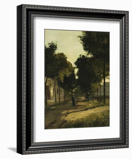 Road-Camille Pissarro-Framed Giclee Print