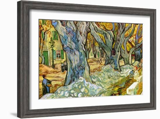 Roadman by Van Gogh-Vincent van Gogh-Framed Art Print