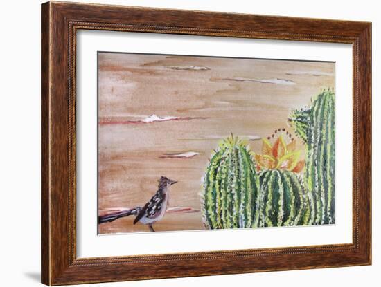 Roadrunner-Lauren Moss-Framed Giclee Print