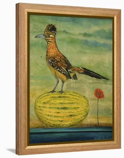 Roadrunner-Leah Saulnier-Framed Premier Image Canvas