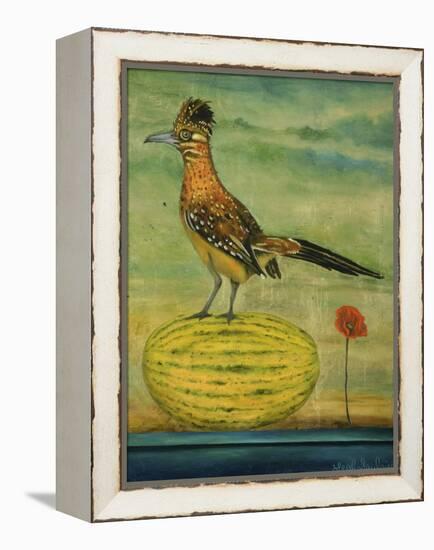 Roadrunner-Leah Saulnier-Framed Premier Image Canvas