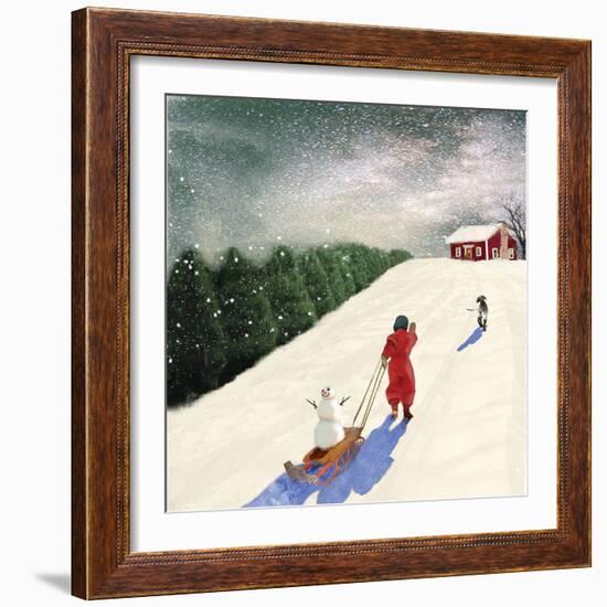 Roads That All Lead To Grandmothers House-Nancy Tillman-Framed Premium Giclee Print