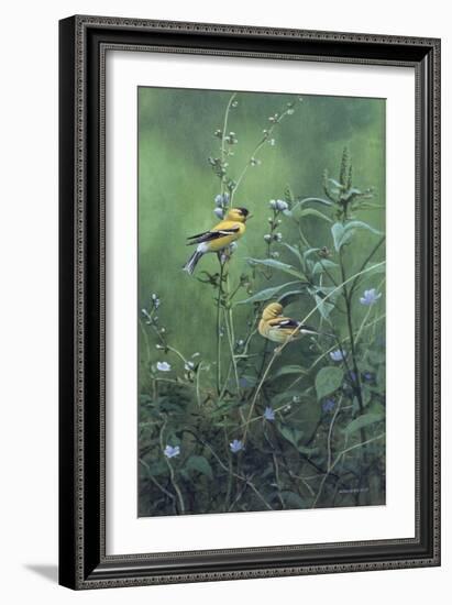 Roadside Bouquet-Michael Budden-Framed Giclee Print